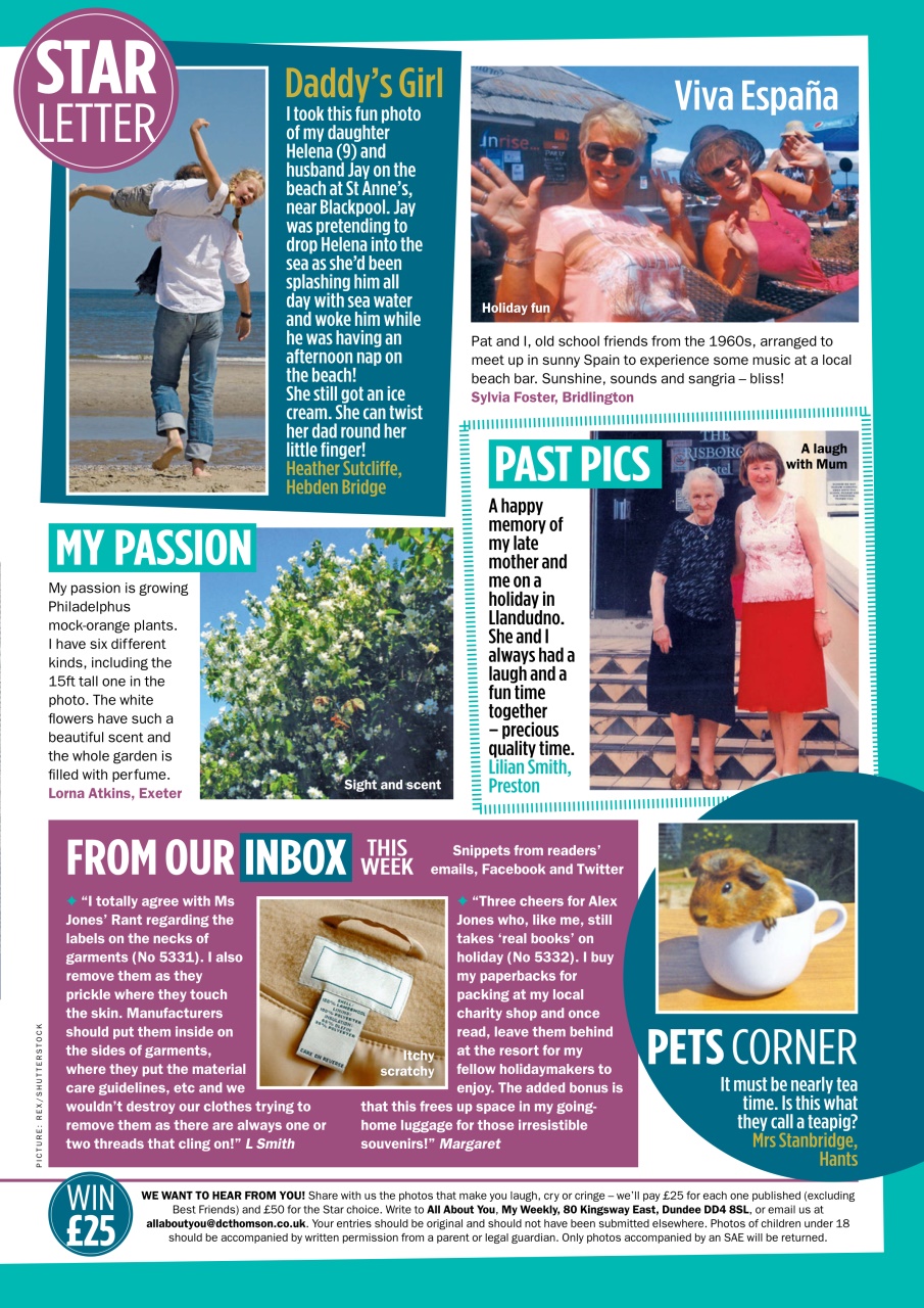 My Weekly Preview Pages