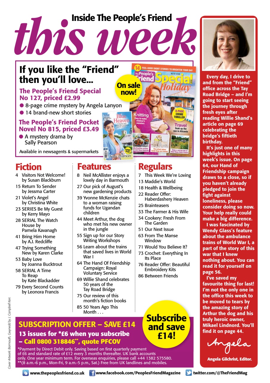 The People’s Friend Preview Pages