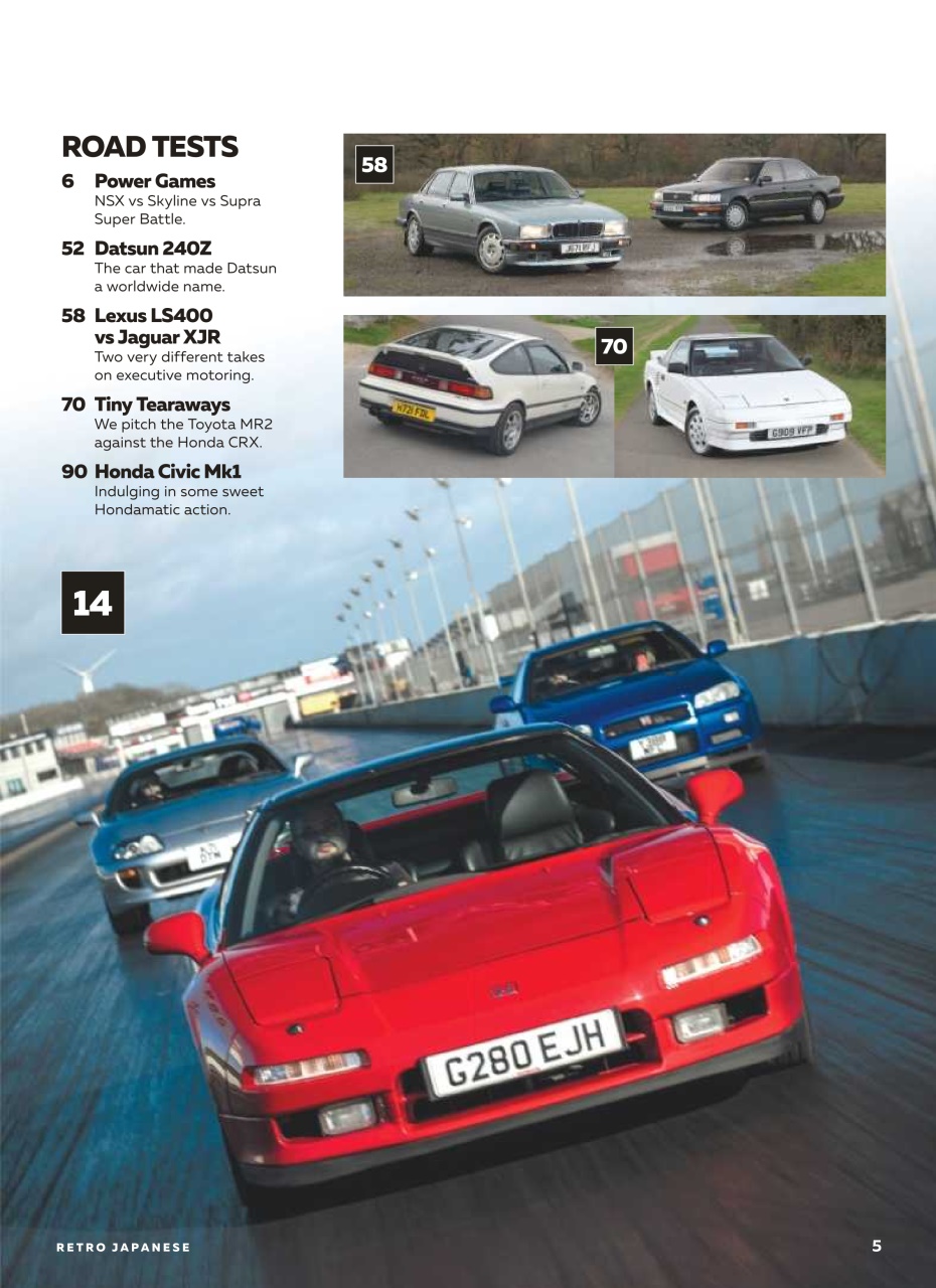 Retro Japanese Preview Pages