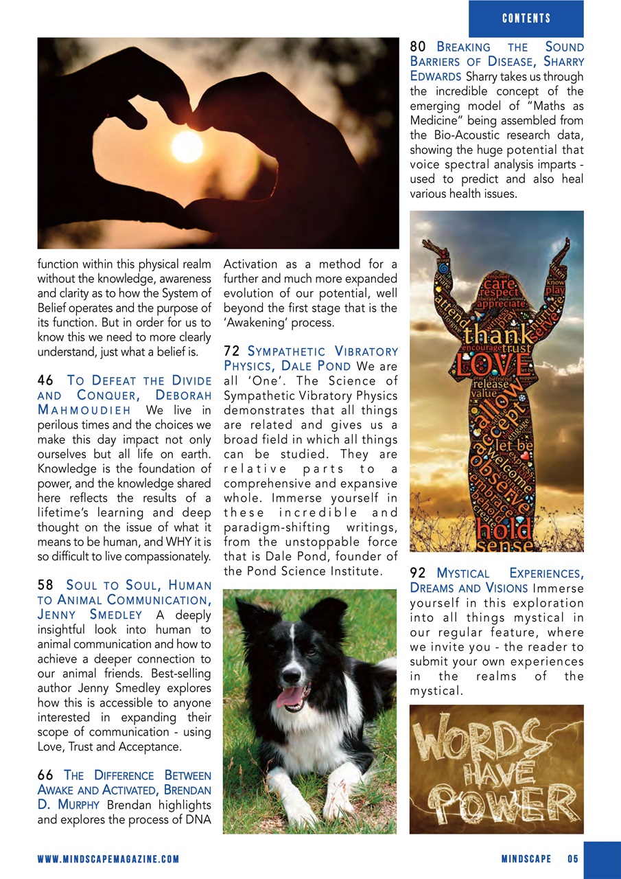 Mindscape Magazine Preview Pages