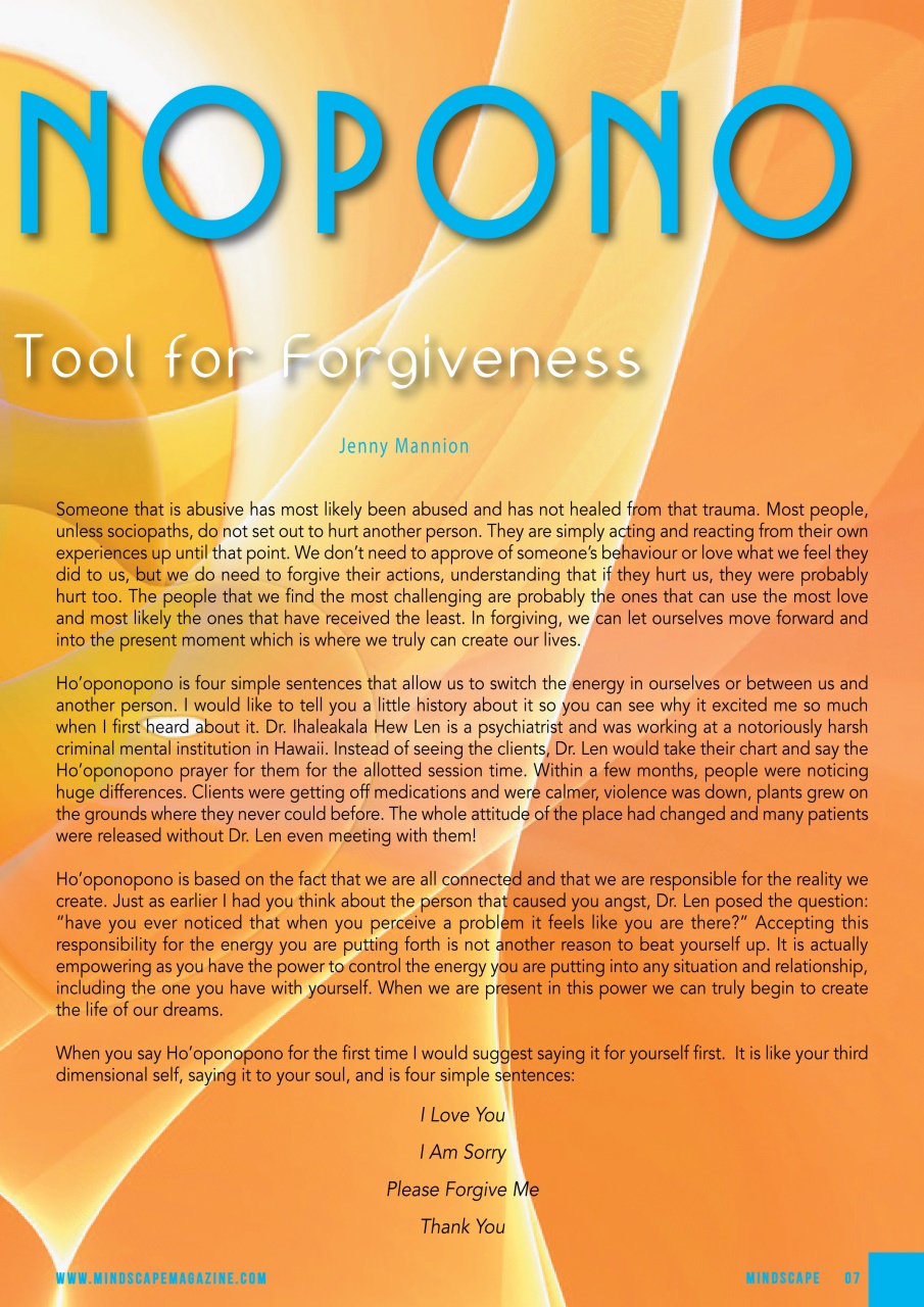 Mindscape Magazine Preview Pages