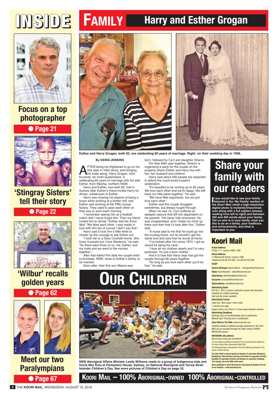 Koori Mail Preview Pages