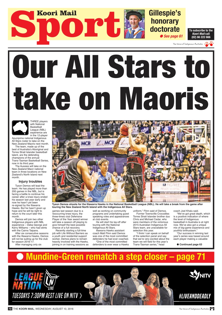 Koori Mail Preview Pages