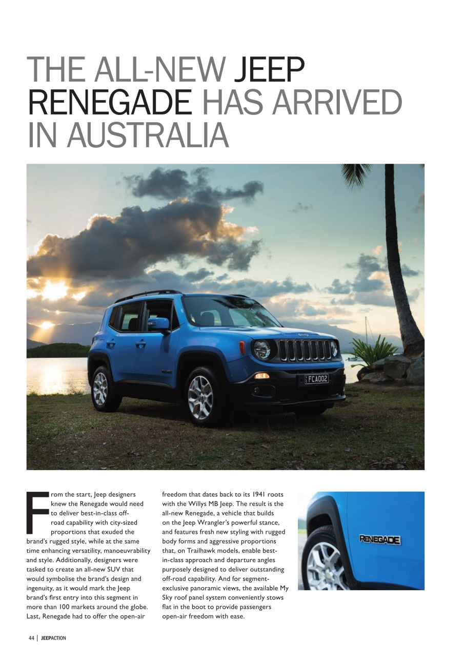 Jeep Action Preview Pages