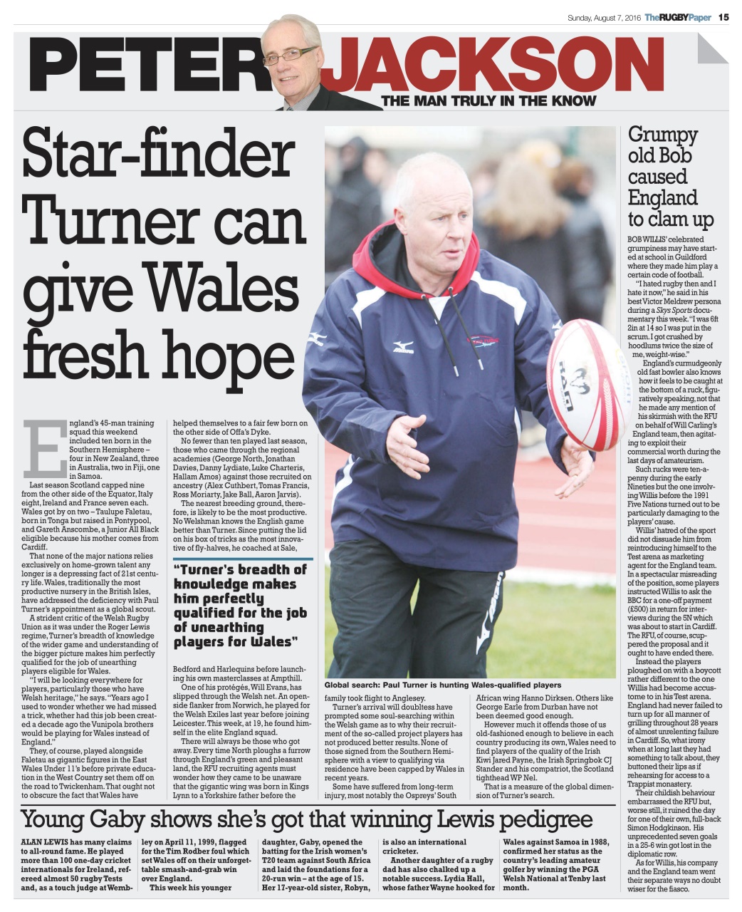 The Rugby Paper Preview Pages