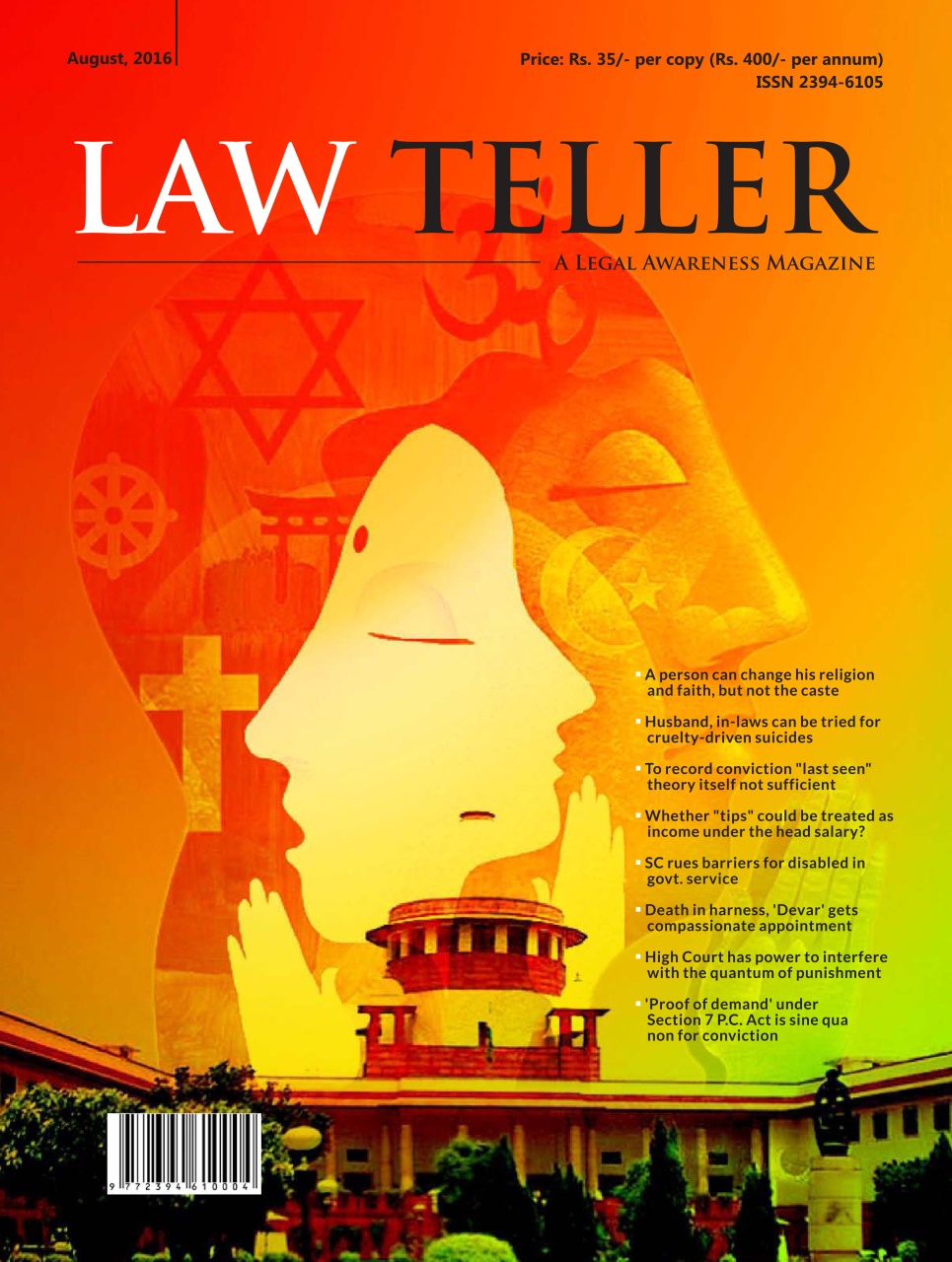 Lawteller – A Legal Awareness Magazine Preview Pages