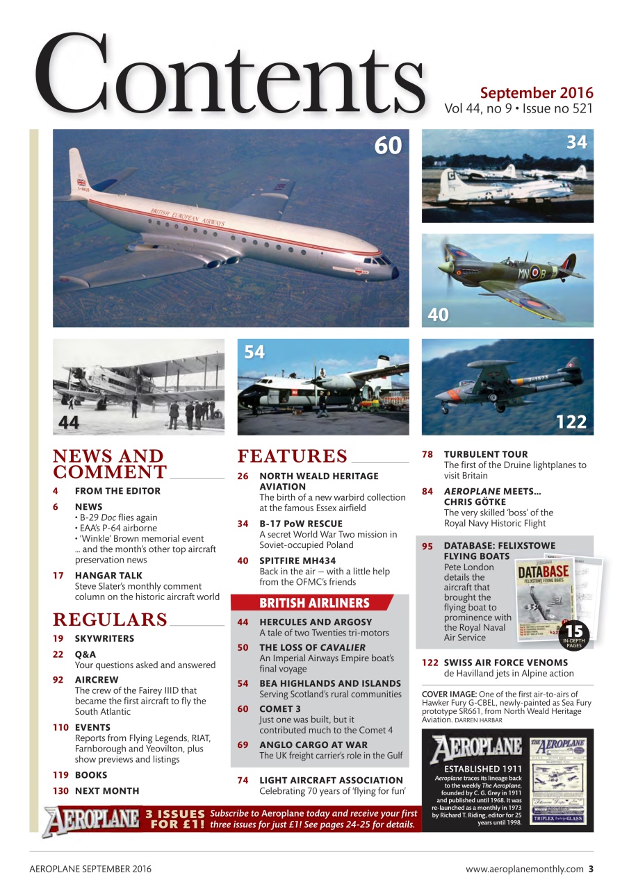 Aeroplane Preview Pages