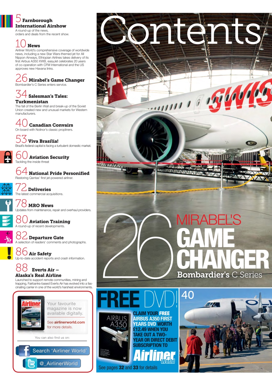 Airliner World Preview Pages