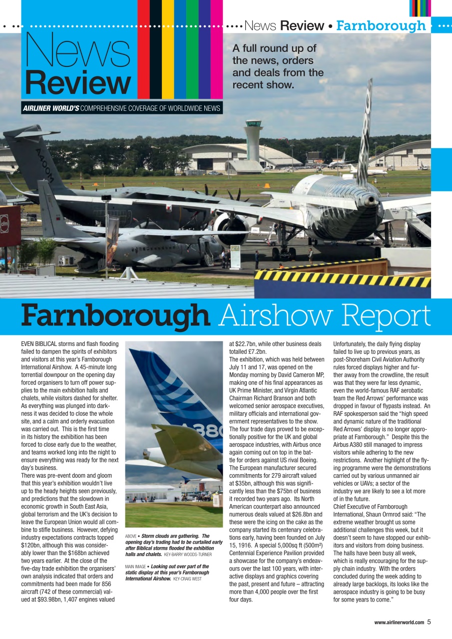 Airliner World Preview Pages