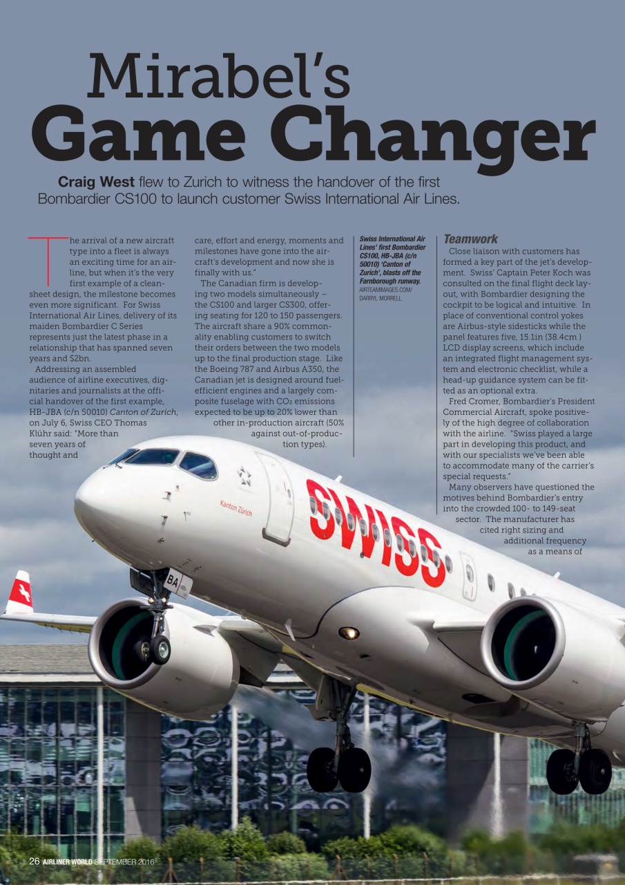 Airliner World Preview Pages