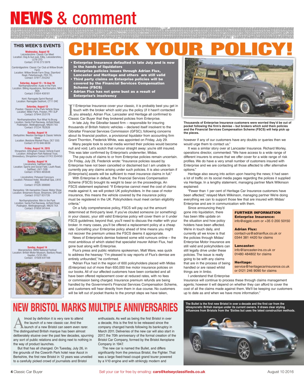 Classic Car Buyer Preview Pages
