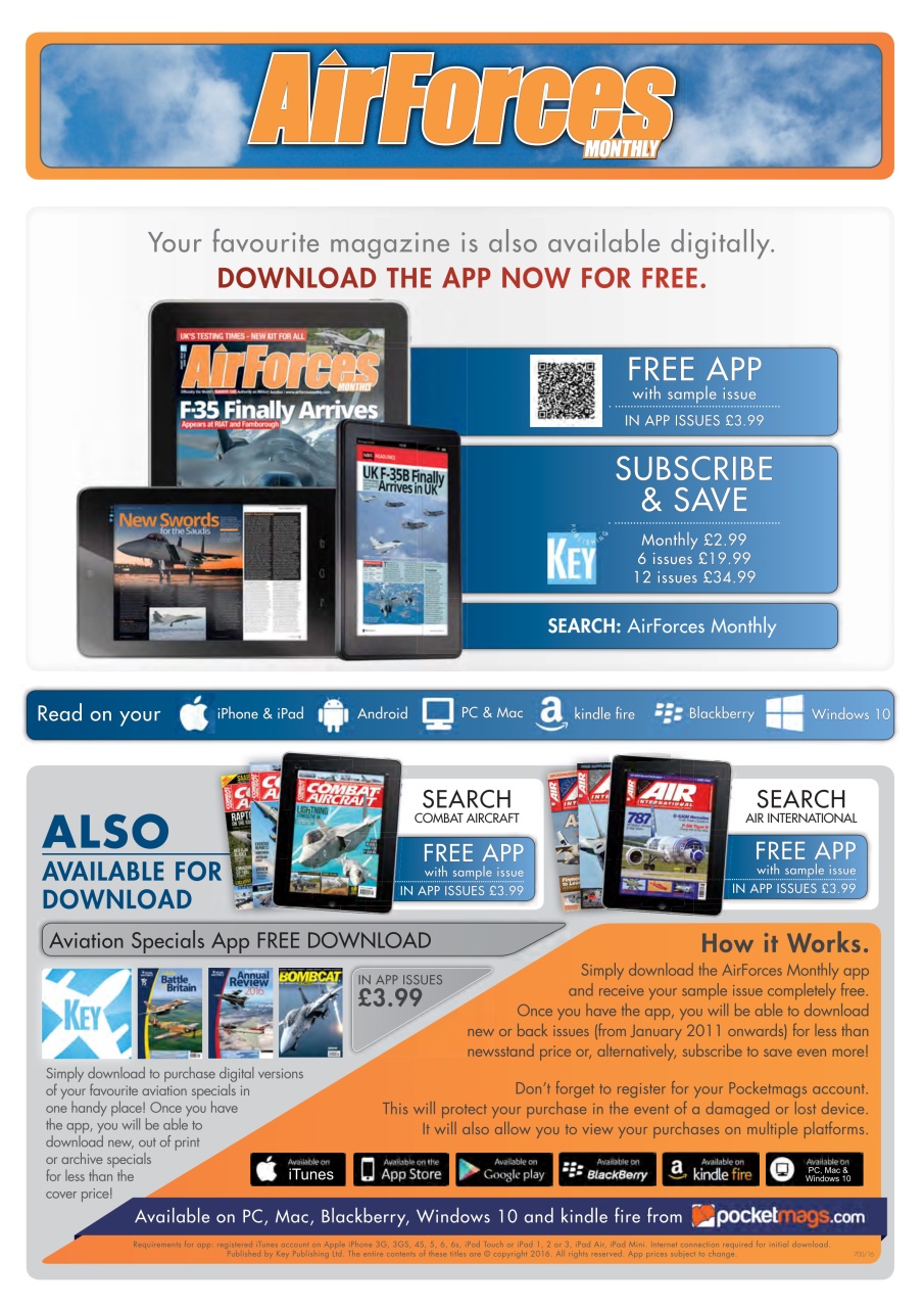 AirForces Monthly Preview Pages