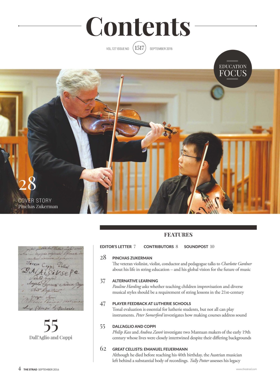 The Strad Preview Pages