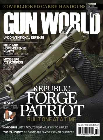 Gun World issue September 2016