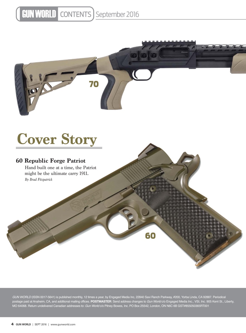 Gun World Preview Pages