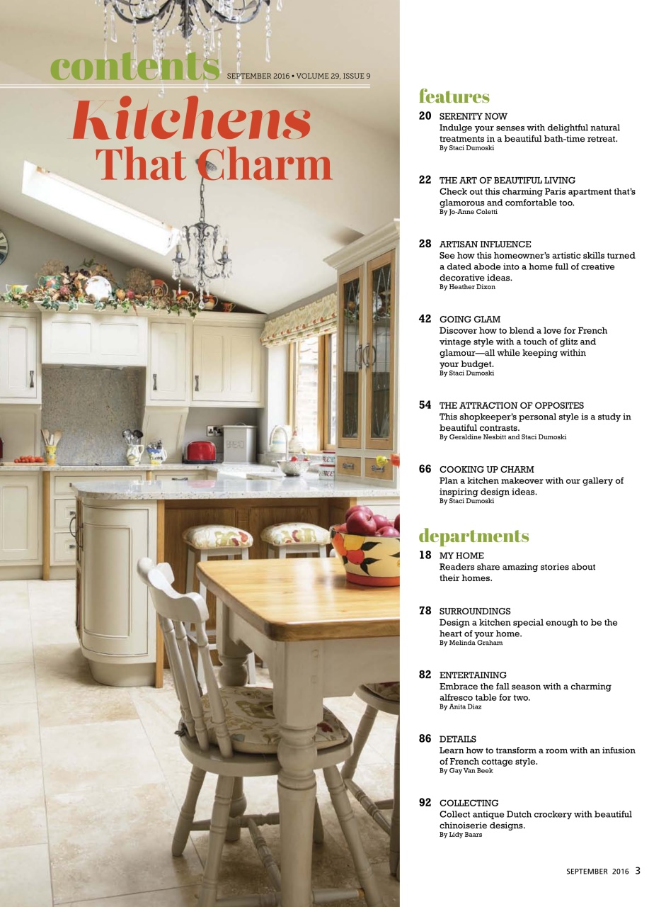 Romantic Homes Preview Pages