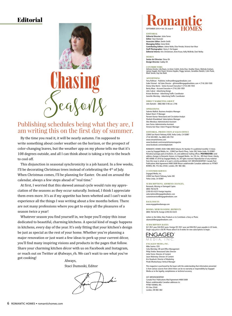 Romantic Homes Preview Pages