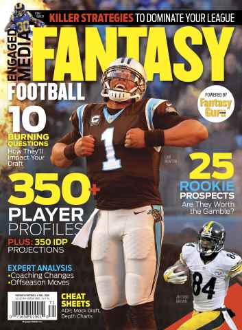 Fantasy Football Fall 2016 issue Fantasy Football Fall 2016