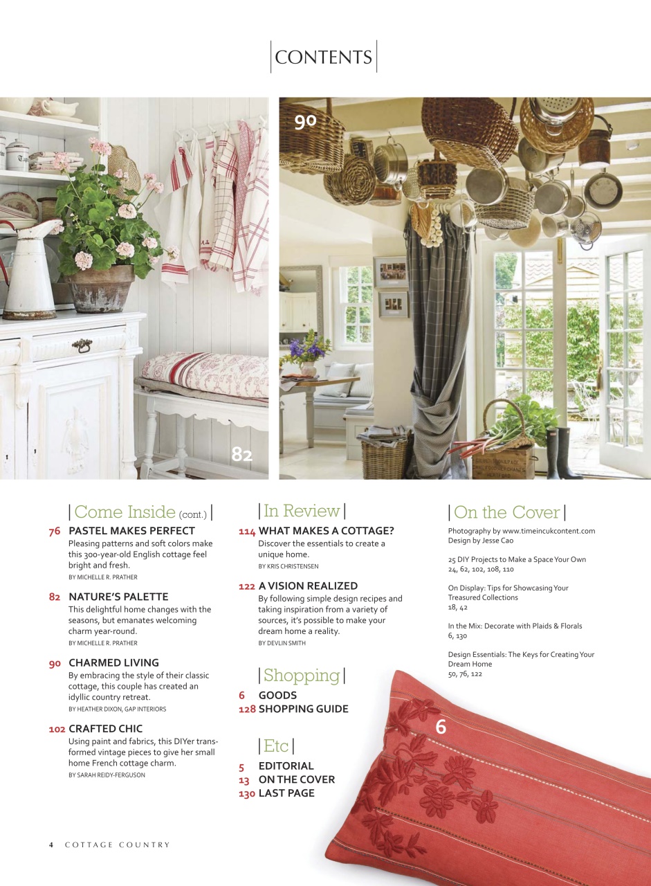Romantic Homes Preview Pages