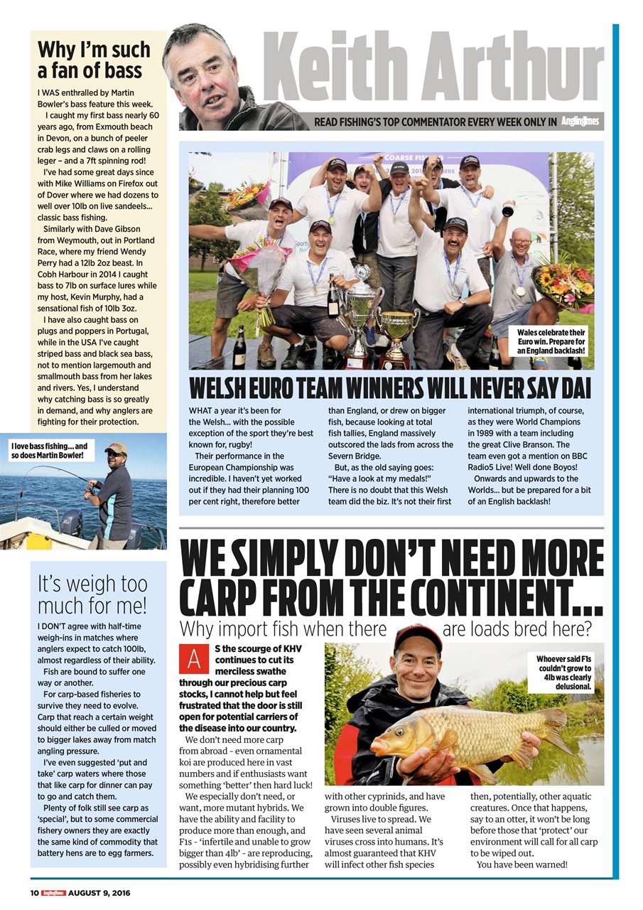 Angling Times Preview Pages