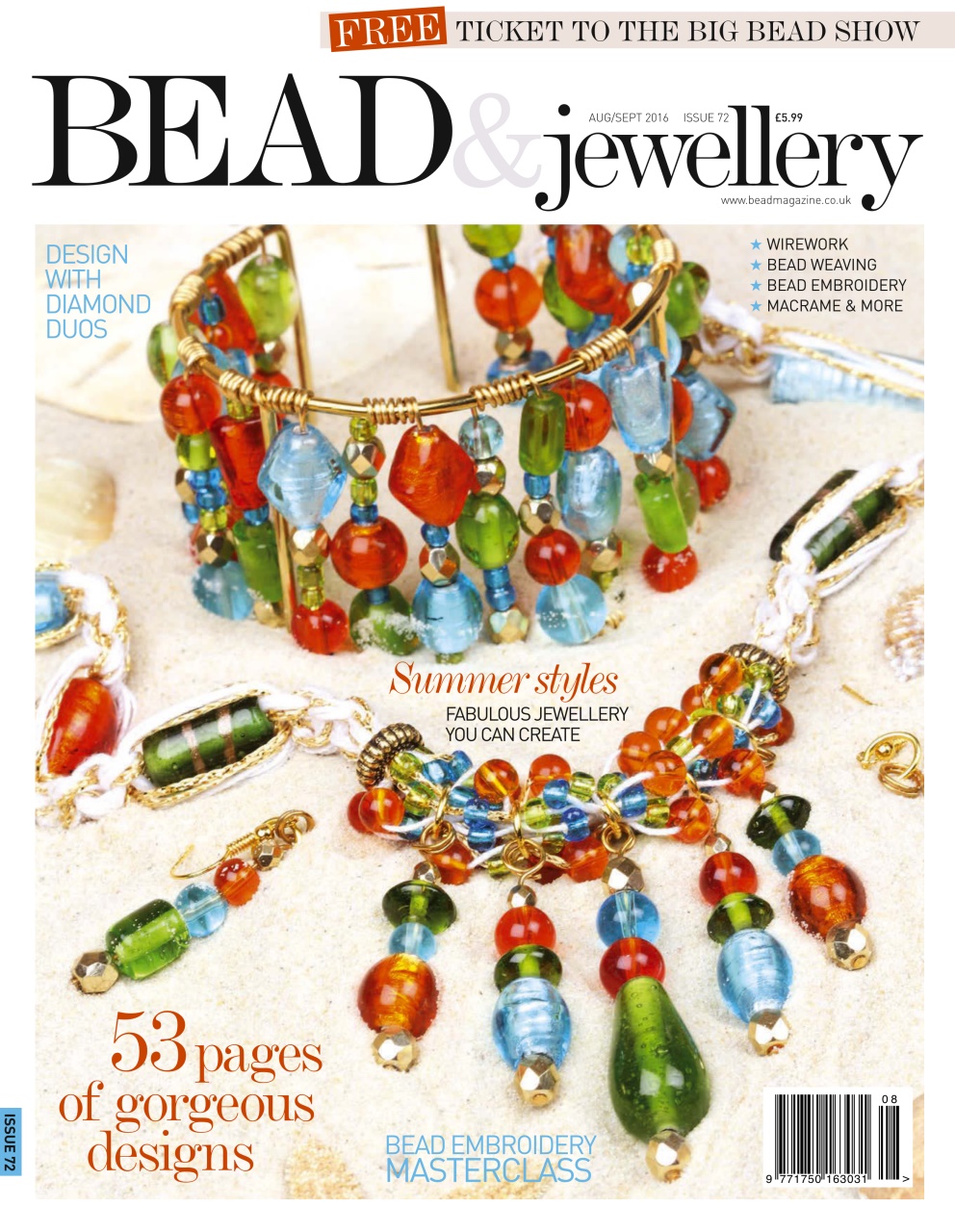 Bead & Jewellery Magazine Preview Pages