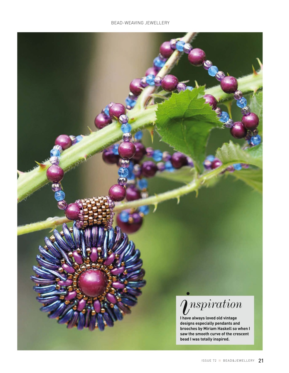 Bead & Jewellery Magazine Preview Pages