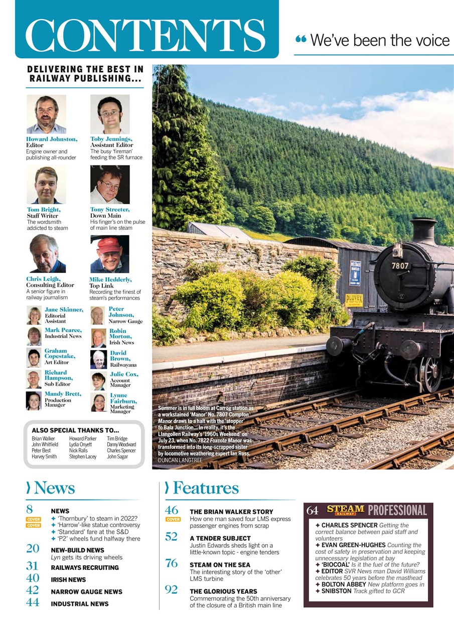 Steam Railway Preview Pages