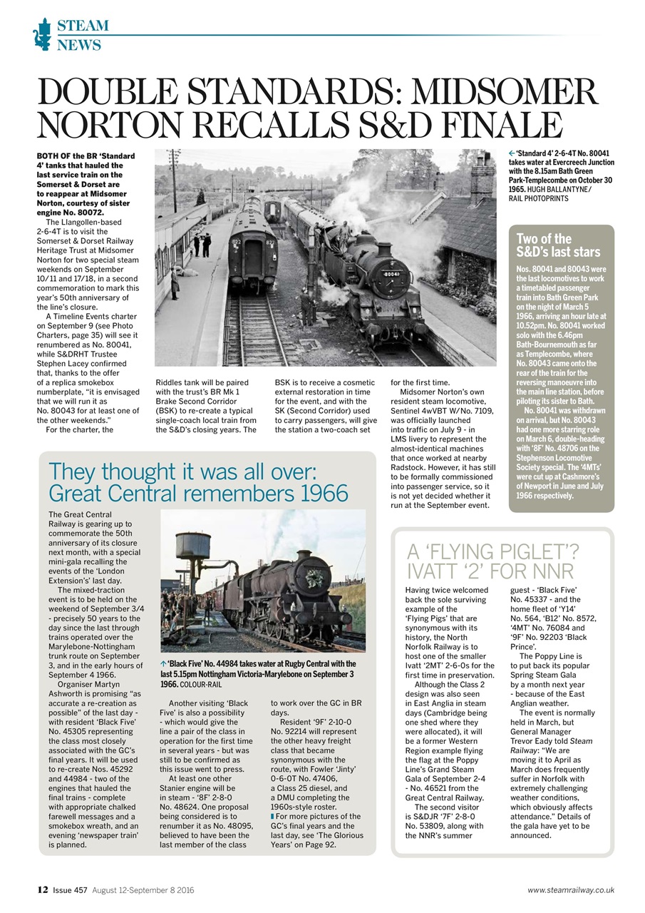 Steam Railway Preview Pages