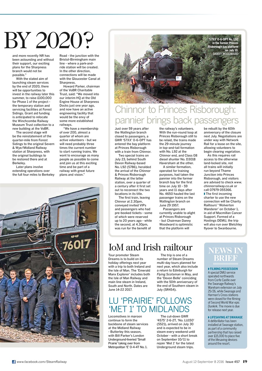 Steam Railway Preview Pages