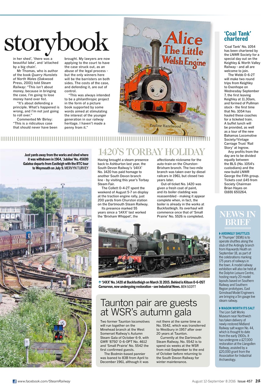 Steam Railway Preview Pages