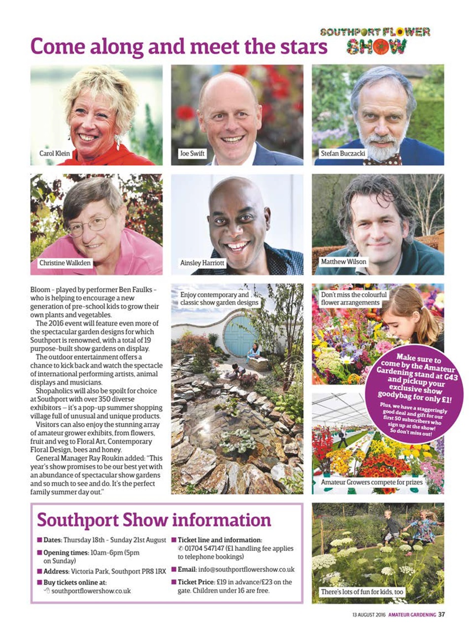 Amateur Gardening Preview Pages