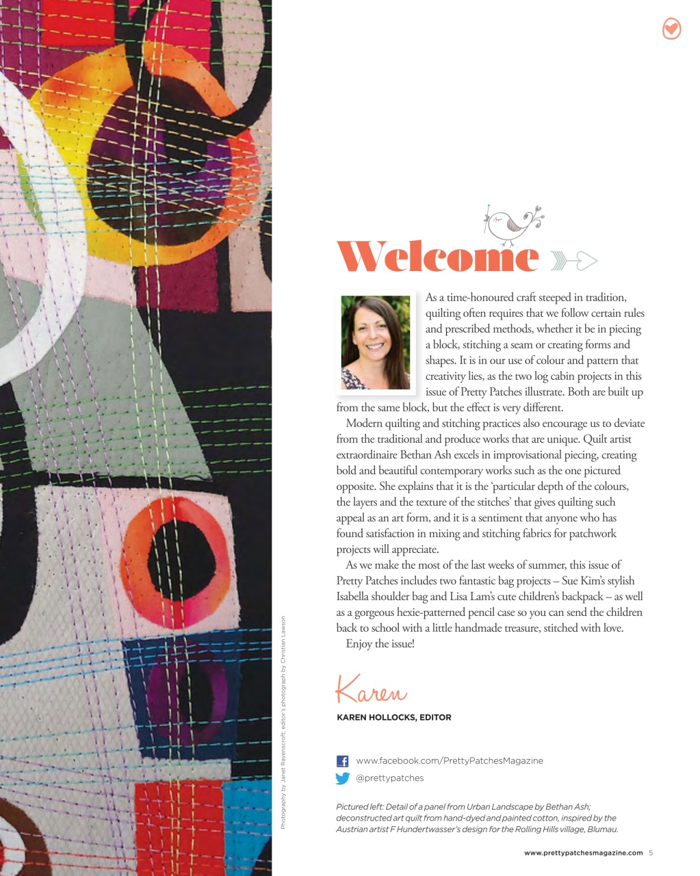 Pretty Patches Magazine Preview Pages