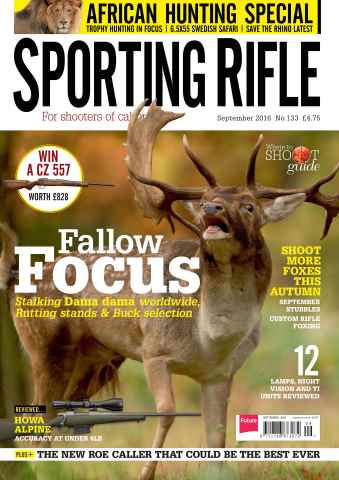 Sporting Rifle issue Sep-16