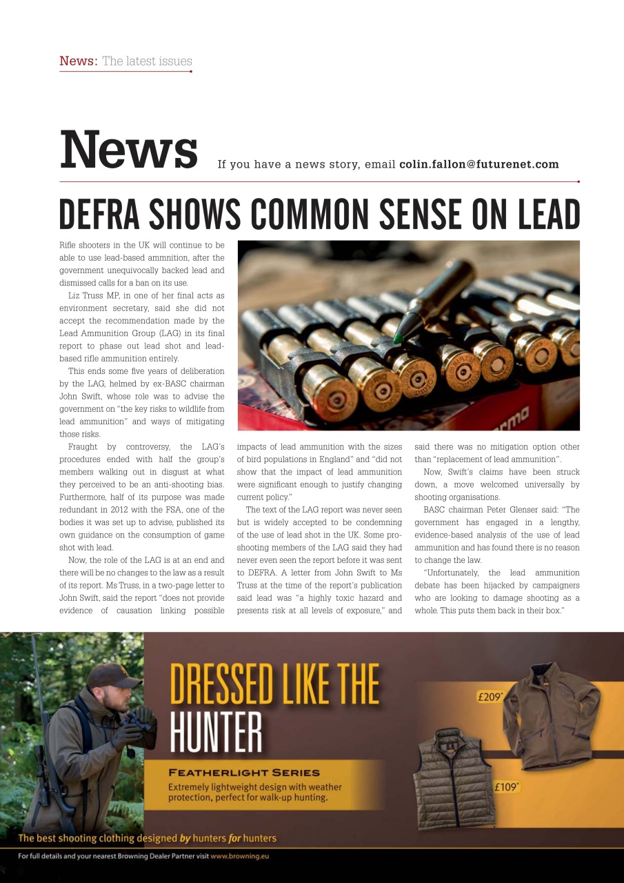 Sporting Rifle Preview Pages