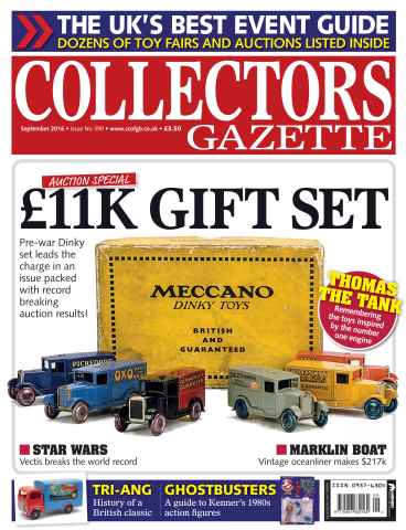 Collectors Gazette issue September 2016