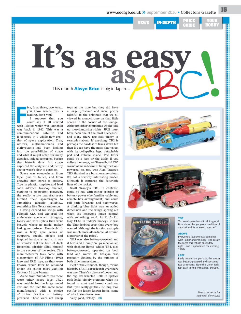 Collectors Gazette Preview Pages