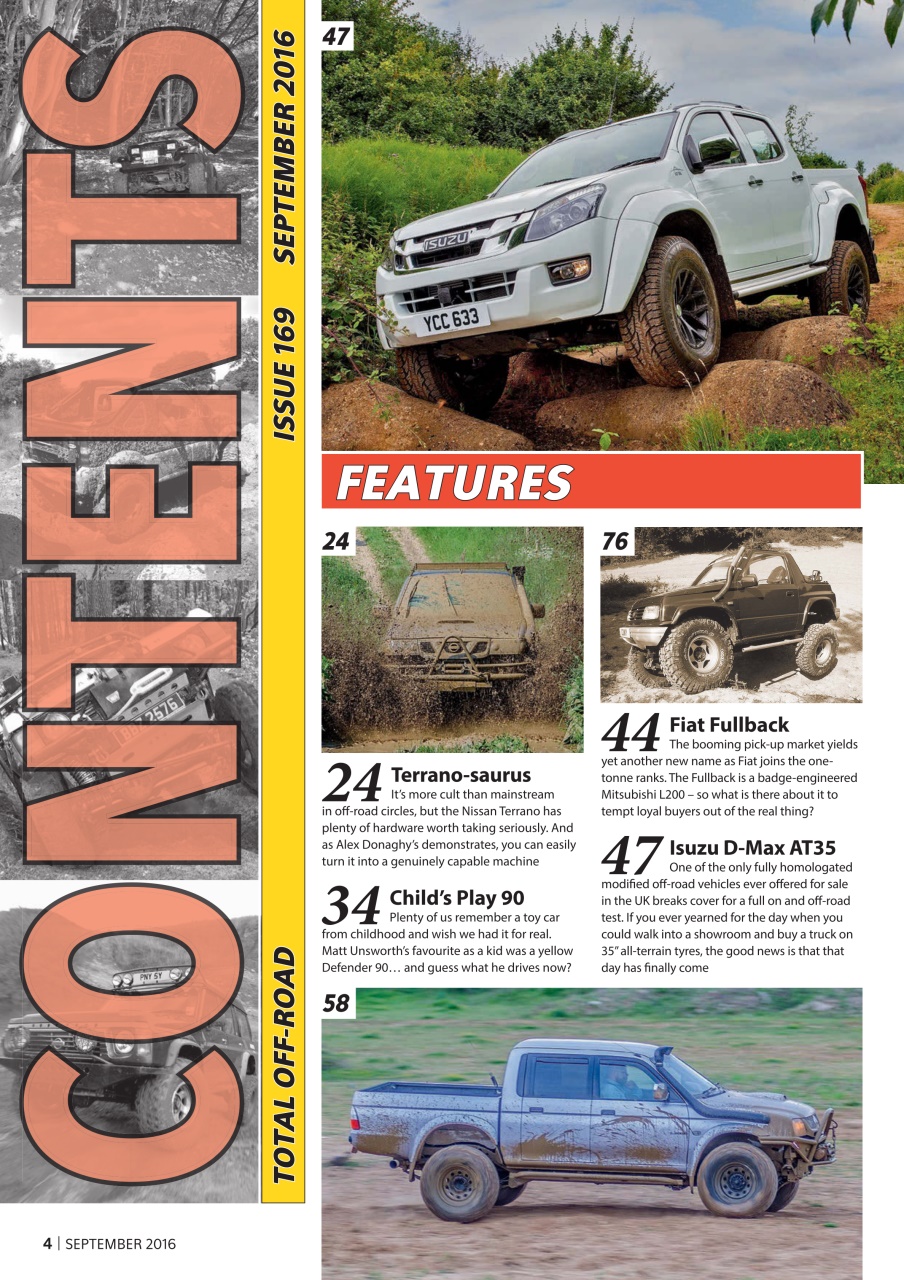 Overlander 4X4 Preview Pages