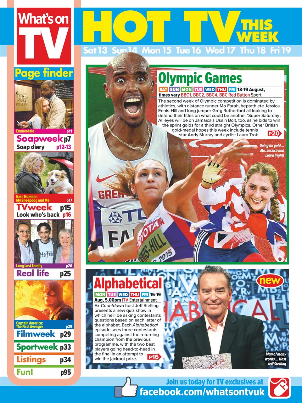 What's on TV Preview Pages