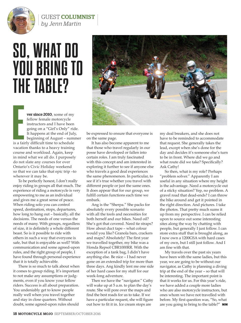 Motorcycle Mojo Preview Pages