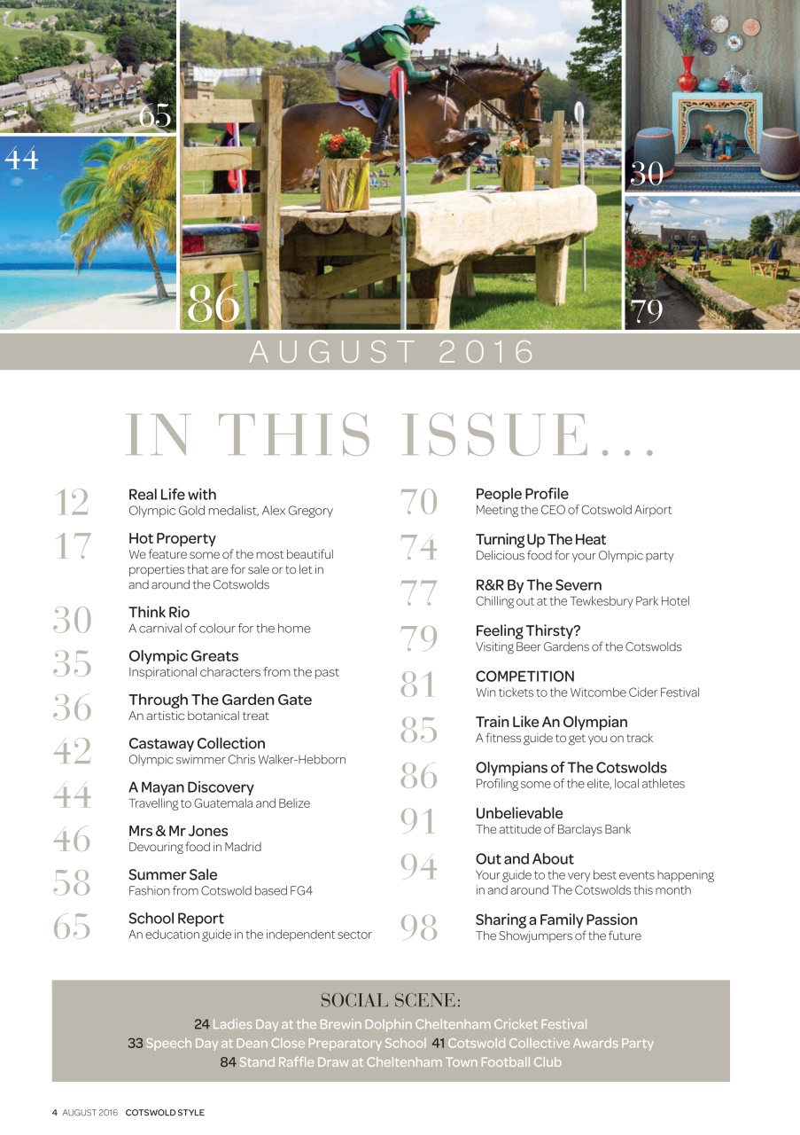 Cotswold Style Preview Pages