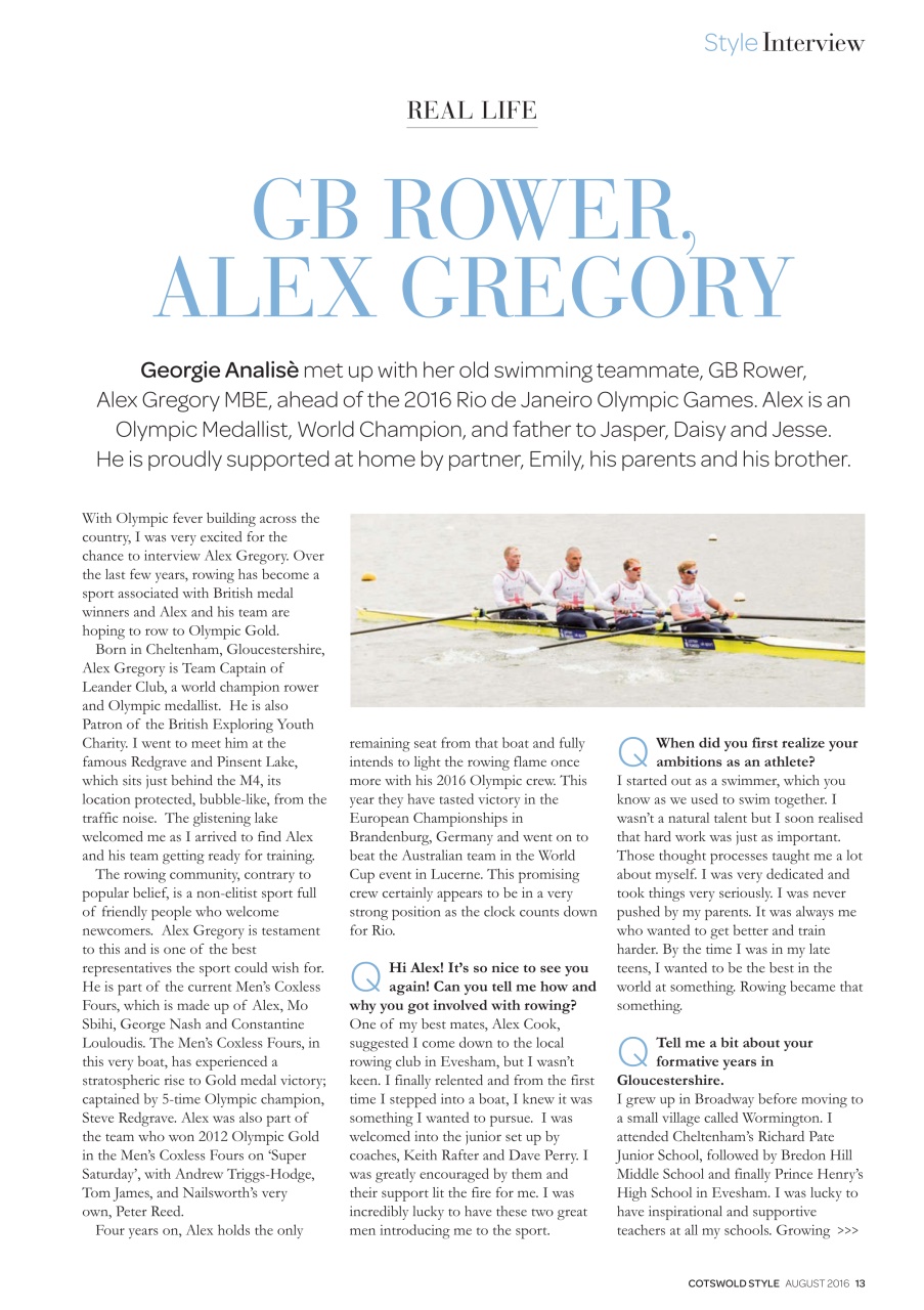 Cotswold Style Preview Pages