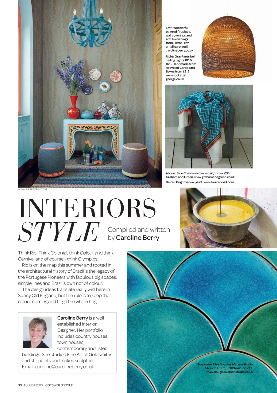 Cotswold Style Preview Pages