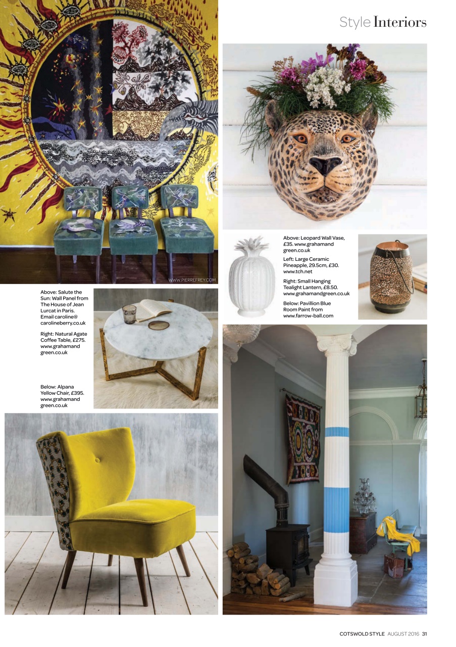Cotswold Style Preview Pages