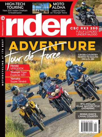 Rider Magazine issue October 2016