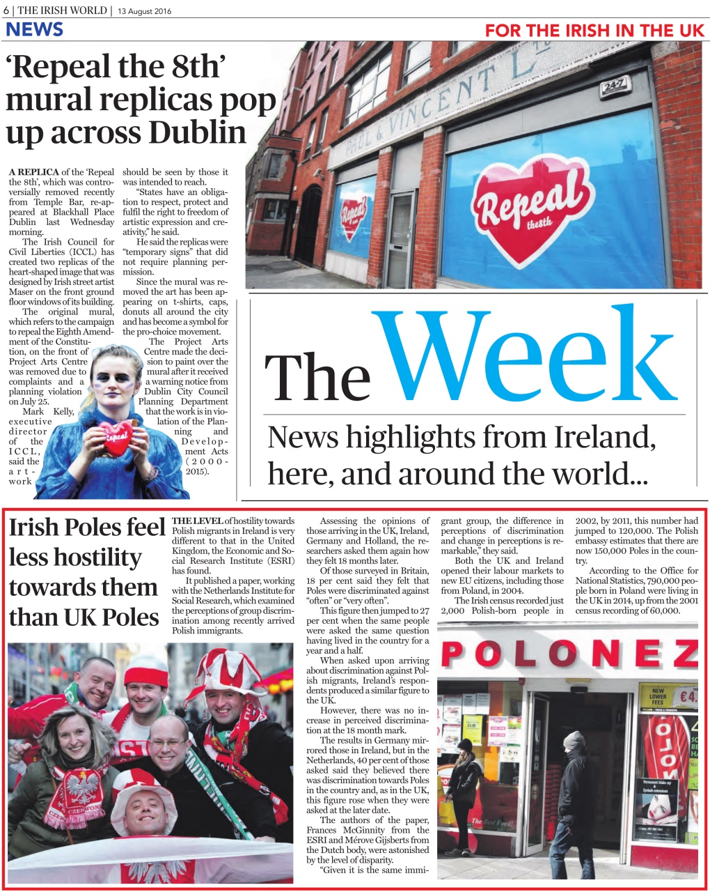 Irish World Preview Pages