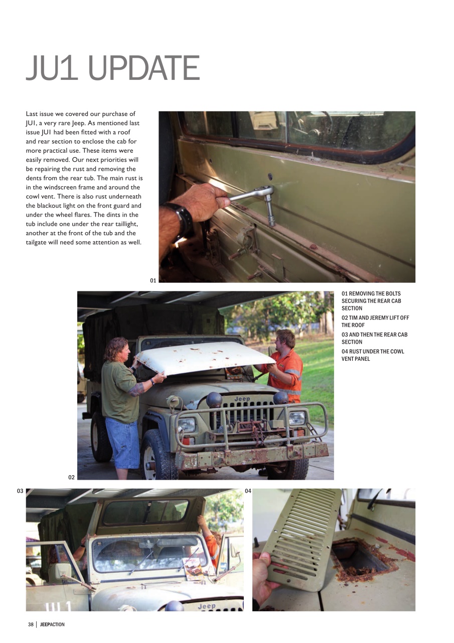 Jeep Action Preview Pages