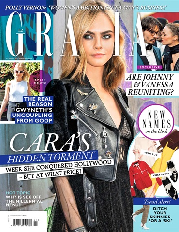 Grazia issue 15th August 2016