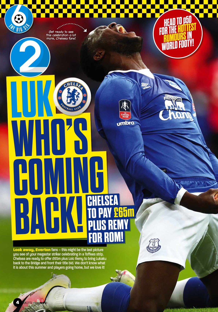 Match of the Day Preview Pages