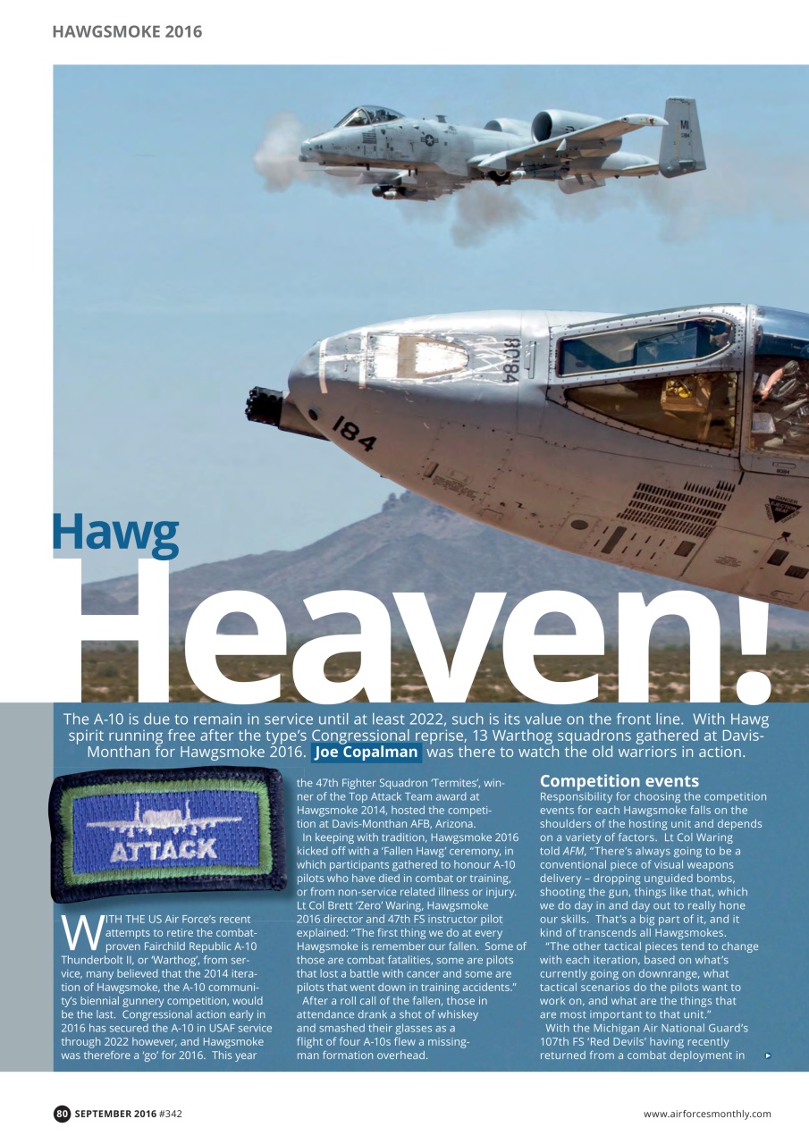 AirForces Monthly Preview Pages