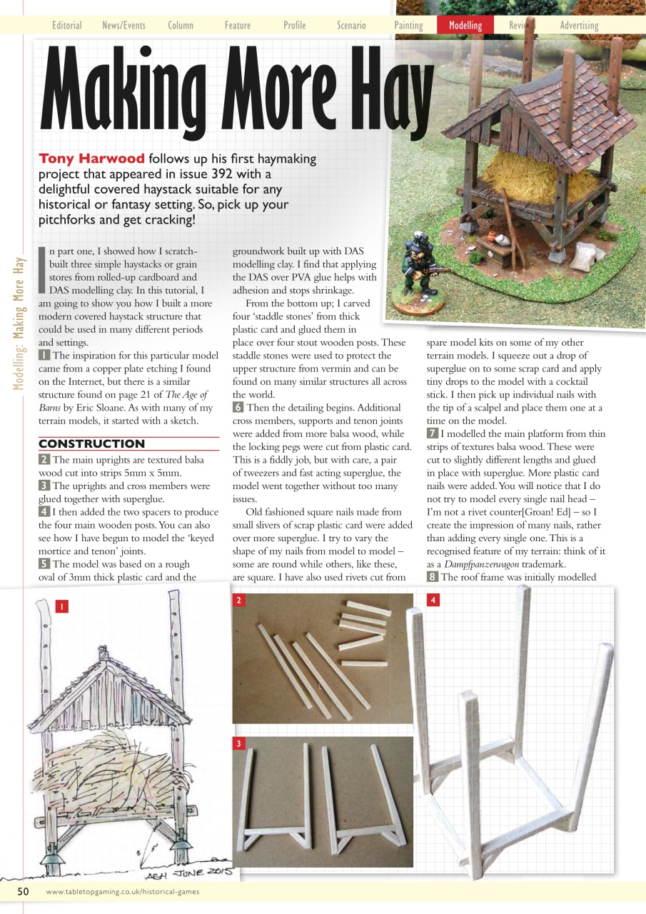 Miniature Wargames Preview Pages